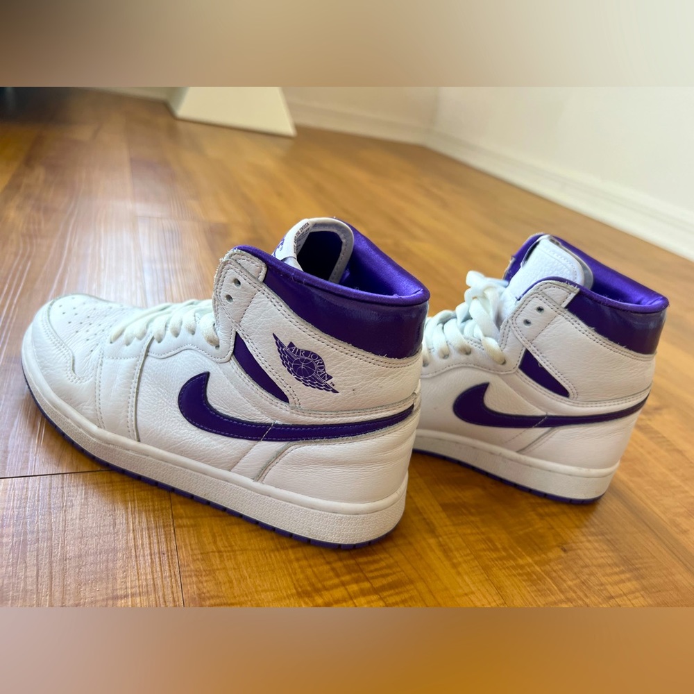Nike air Jordan 1 high court purple women’s size 8